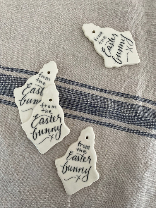 Easter Bunny Gift Tags