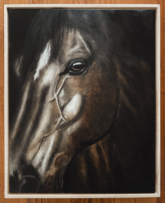 SOLD OUT. Gentle Giant - oil on canvas