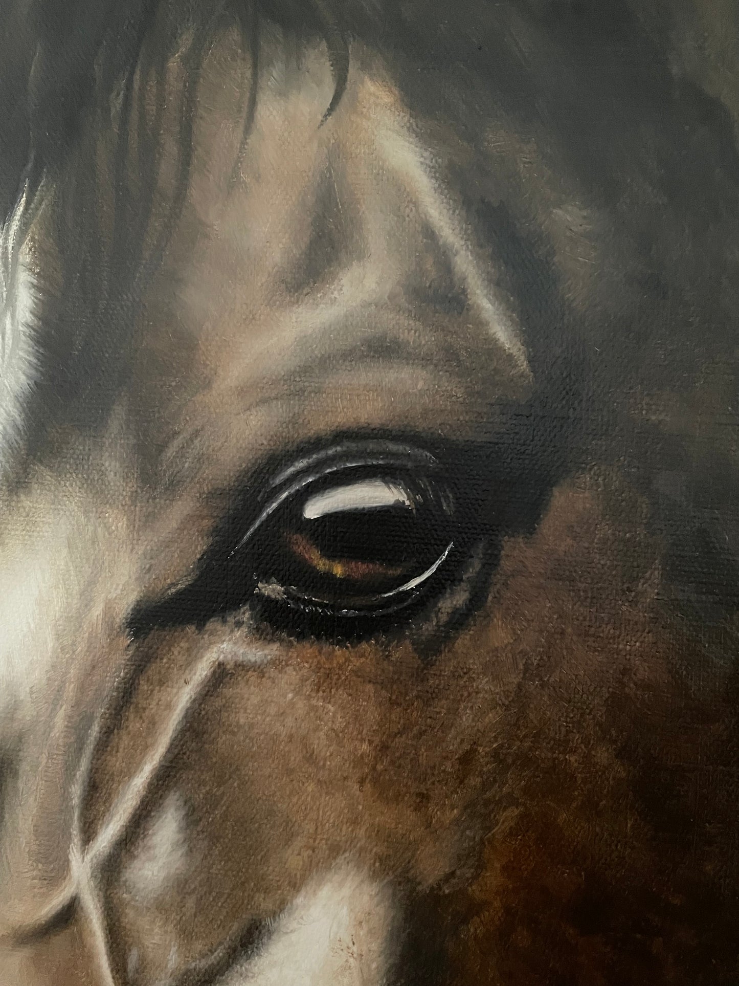 Gentle Giant - oil on canvas