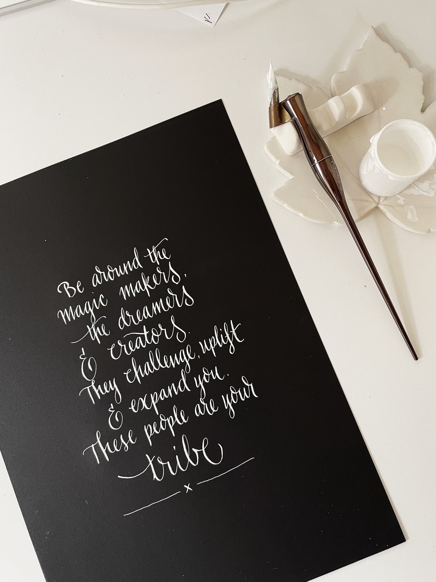 Custom Calligraphy A4